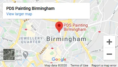 Google My Business PDS Painting Birmingham